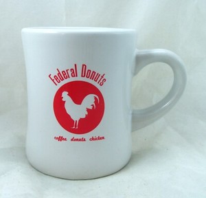 Federal Donuts Mug Coffee Cup Coffee Donuts Chicken Philadelphia Pennsylvania