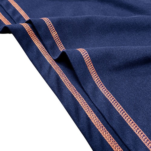 Camisa Polo Hombres Color Sólido Cuello Manga Corta Deporte Informal Camiseta Moda - Imagen 8 de 18