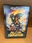 Alisia Dragoon Sega Genesis Complete in Box CIB Rare RPG Action Authentic
