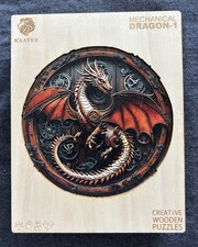 3D Vision Mechanical Dragon Wooden Jigsaw Puzzle