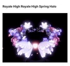 $45 Spring22 Halo! ROYALE HIGH DM TO BUY!