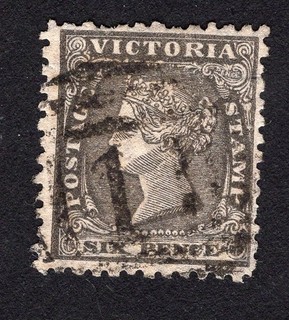 Victoria 1861 Stamp SG#102 used CV=112$