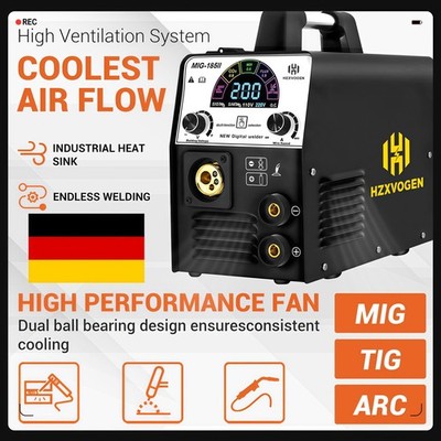 4 IN 1 200A MIG MAG Schweißinverter SYN Schweißgerät WIG MMA Inverter IGBT 230V