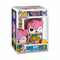 Funko Pop! Games Sonic The Hedghog Amy Rose Mit Piko Hammer Chase Figur
