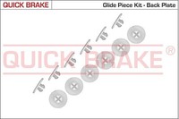 Quick Brake ZubehöRsatz, Bremsbacken Hinterachse U.A. FüR Audi, Seat, Skoda, VW