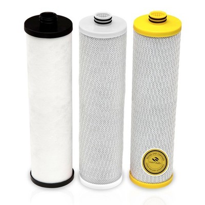 Aquasana AQ-5300+R Replacement Filter Claryum 3-Stage Max Flow Under Sink