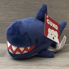 GUND Maxwell Shark Plush Stuffed Animal, Blue Small 6 Cute
