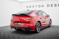 Maxton Design Diffusor Heckansatz Passend FüR Skoda Enyaq Coupe Iv Rs Schwarz Ho