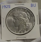 1925 US Peace Silver Dollar $1 Unc