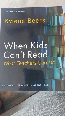 when kids cant read kylene beers