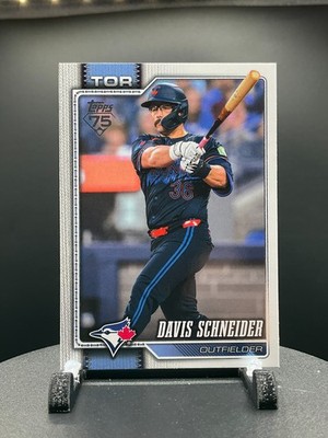 2026 Topps Series 2 Baseball #361 Davis Schneider, Toronto Blue Jays