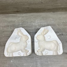 Ceramic Slip Casting Mold Bunny Running Figurine Clay Magic J-402 Vintage 1986