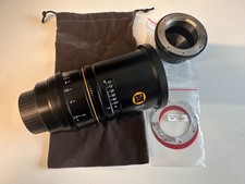 BLAZAR LENS Great Joy 85mm T2.9 1.8x Anamorphic Lens AMBER FLARE (PL + EF Mount)