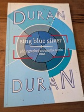 Duran Duran Sing Blue Silver Book With Free Magazine And Poster Collectors Rare
