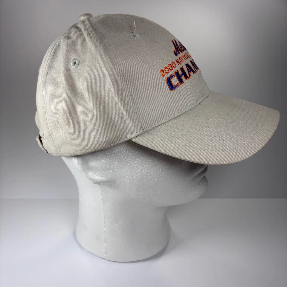 Gorra de béisbol New York Mets 2000 NL Champs beige bordada Fox Sports OS Foto 3 de 4