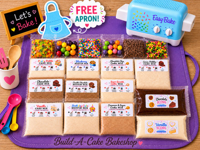 Yum Yum Oven Mix Refill Variety Bundle   Cakes Cookies Muffins Icing &Toppings