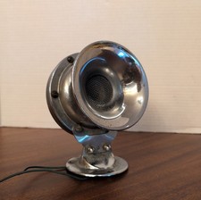 Vtg Sparton Electric Rare Trumpet Horn Motorcycle Boat Marine Stainless Vtg Sparton Electric Rare Trumpet Horn Motorcycle Boat Marine Stainless