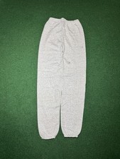 Gray Vintage Sweatpants S/M 80s 90s Fleece Joggers Retro NWT