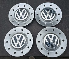 Volkswagen Passat 1998-2001 Silver Center Caps - Set Of 4 - 3bo 601 149 D - Oem