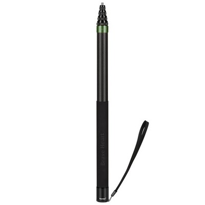 118 Inch/3.0m Carbon Fiber Selfie Stick For X5/X4/X3/X2/RS Camera Green