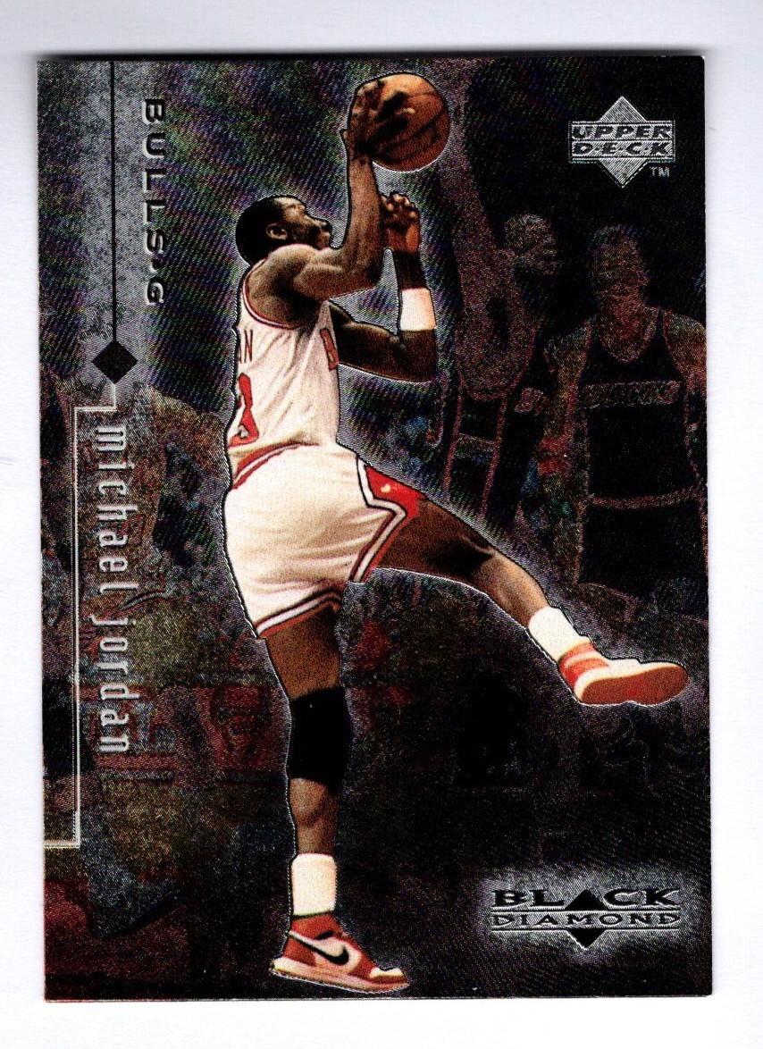 1998-99 Black Diamond #1 Michael Jordan Chicago Bulls HOF