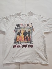 VINTAGE Metallica Live Sh t Binge Purge '94 Shirt L ORIGINAL TOUR Summer 1994