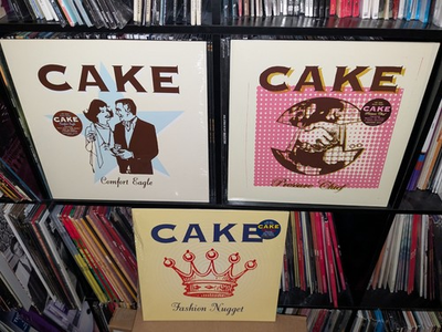 #ad #ad 3 ALBUM LOT Cake COMFORT EAGLE FASHION NUGGET PRESSURE CHIEF Vinyl LP NEW $69.97