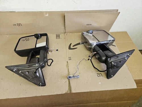 Used For 09-18 Ram Tow Mirrors Power Heated Amber LED Indicator Turn Signal