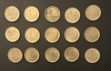 Set of 15 Coins Hungary ???? 1 Forint