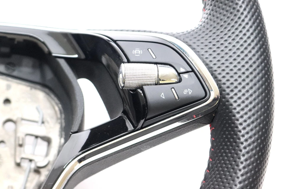 Skoda Octavia IV NX NN RS Sport Lenkrad 5E3419093AM Multifunktionslenkrad Leder - Bild 3 von 4