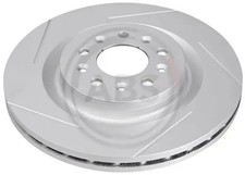 2x Bremsscheibe geschlitzt 18720 A.B.S. für ASTON MARTIN VANTAGE Volante