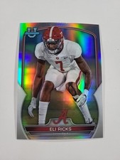 2022 Bowman University Chrome Eli Ricks 1st Refractor #28..
