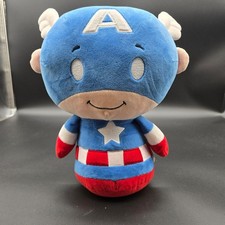 PlushMarvel Captain America Plush Toy Avengers Collectible Size: 10 inches