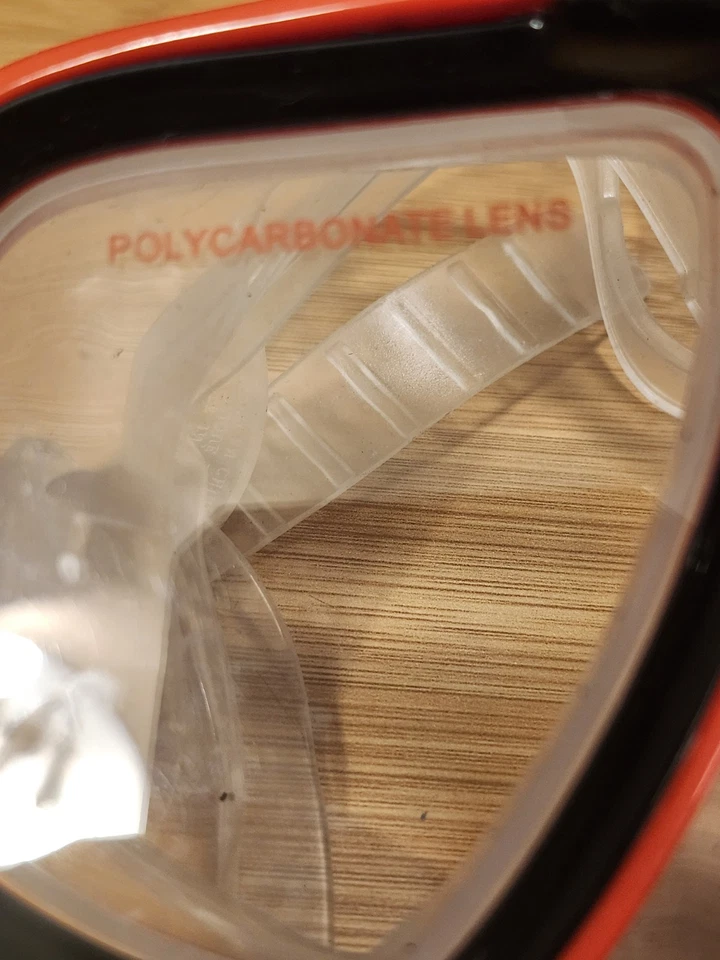  Intex Mask With Polycarbonate Lens & U.S DIVERS Snorkel  - Image 3 of 4