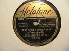 1937 RUDY VALLEE Con Yankees Movie CALL OF THE PRAIRIE Wild Goose Chase MELOTONE