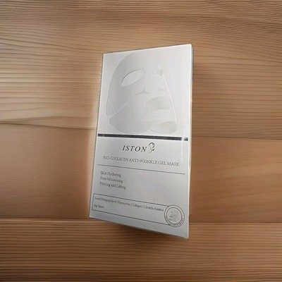 ISTON 6 Pack Bio-Collagen Real Deep Mask,Overnight Hydrating Collagen Face Mask