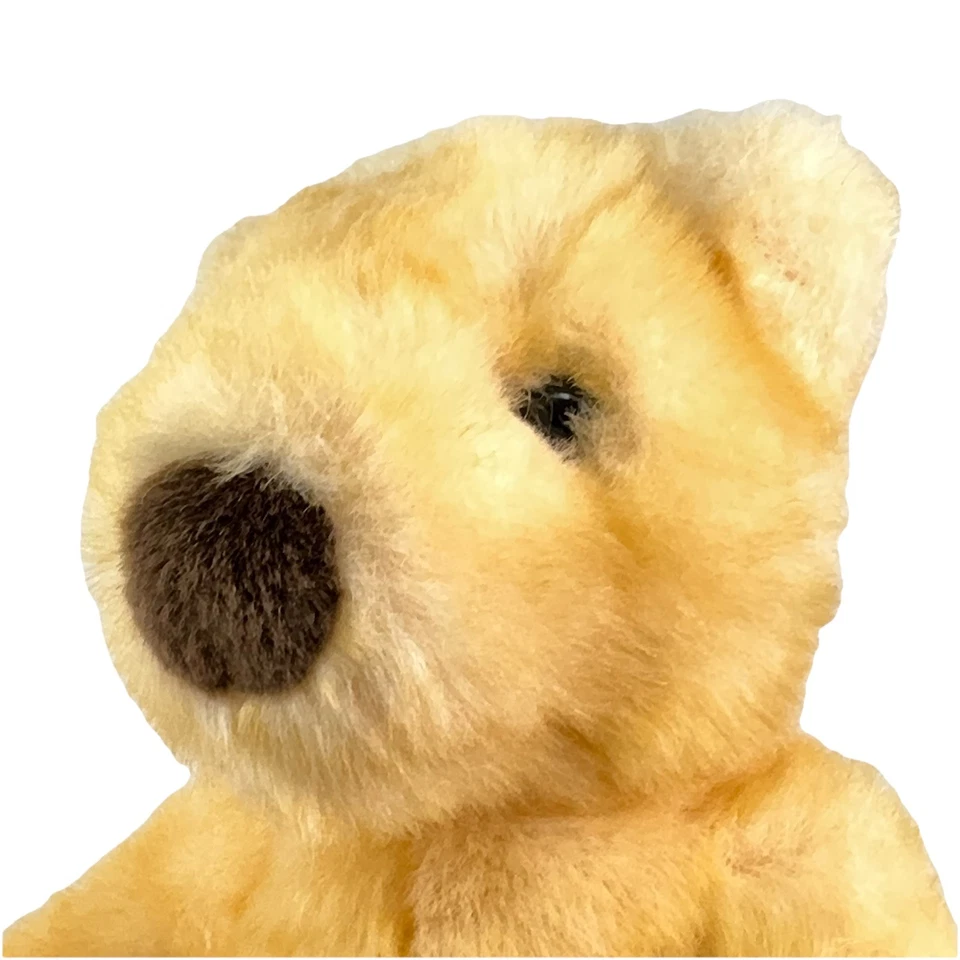 Vtg Ty 1999 Retired Plush Teddy Bear 14” Golden Stuffed Animal Toy Excellent - Image 3 of 4