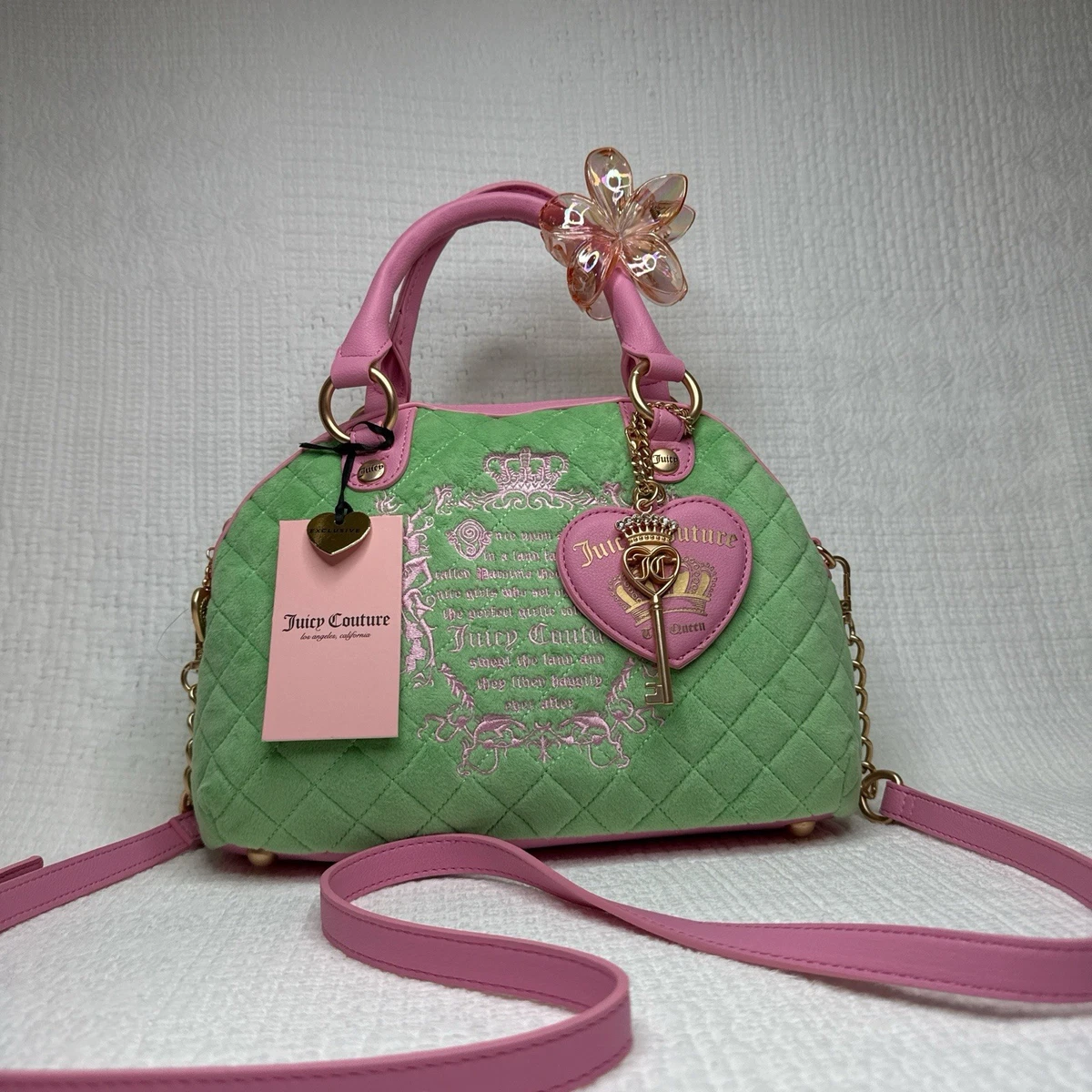 Juicy Couture Satchel/Top Handle Bag Green Bags & Handbags for 