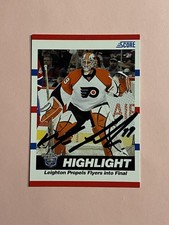 Michael Leighton 2010-11 Score Highlight IP Auto Autograph #2