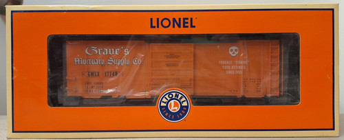LIONEL GRAVE’S MORTUARY SUPPLY PS-1 VAGÓN DE CARGA ESCALA 6-17748 | Zustand: New