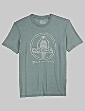 Lucky Brand Ford Cobra 1964 289 T-Shirt Light Blue Speed Record Racing Mustang