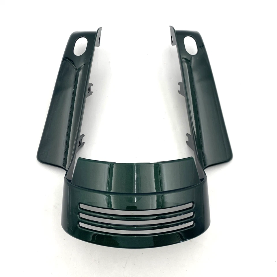 oem Harley 59500161DWF Deep Jade Pearl Rear Fender Fascia Skirt 09-23 Touring - Image 2 of 4