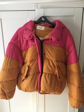 Pink Orange Esprit Jacket Uk Xxl Bnwot Coat Padded Uk 16-18 Ski Winter