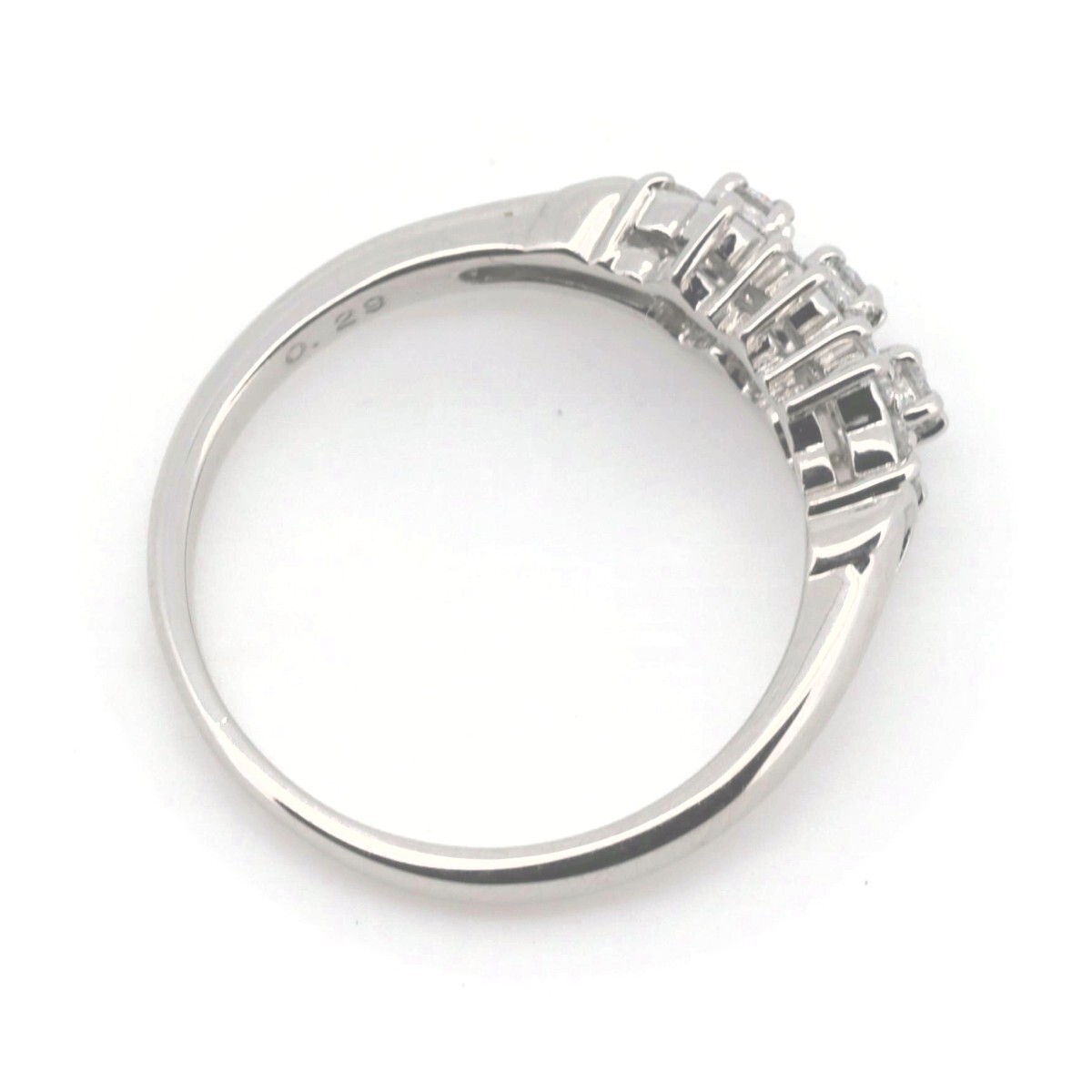 Tasaki Diamond Ring 0.29ct 7.25 (US Size) PT900 (Platinum