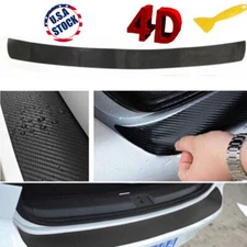 carbon Fiber Bumper Rear Car Trunk Protector Trim Corner Sticker Car Accessories