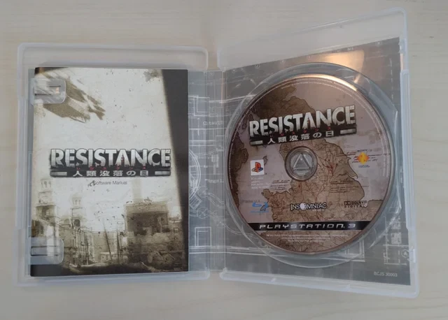 RESISTANCE:Fall of Man PlayStation 3 (ps3) NTSC-J (japones)  COMPLETO, foto 3 de 5