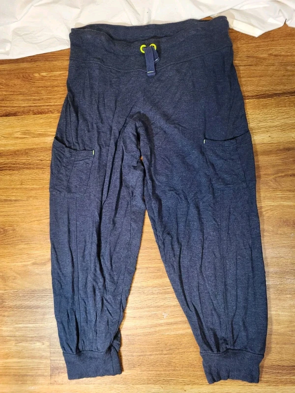 athleta medium retroterry mid rise jogger sweatpants