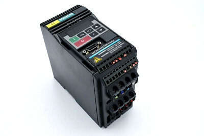 Siemens 6SE3212-1BA40 Vector VDE 0106 23V Frequenzumrichter 2,30 A 370 W 230 V