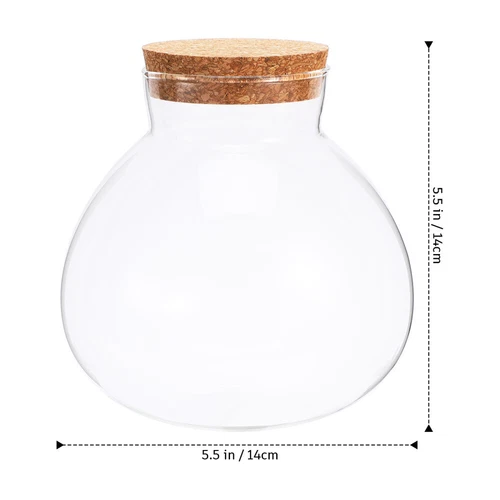 Empty Glass Jar Glass Bottle Diy Micro-landscape Bottle Ecological Bottle - Picture 5 of 11