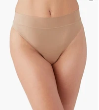 b.tempt'd Women's Nearly Nothing Hi Waist Thong Panty, Roebuck, X-Large 8972